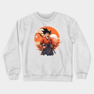 samurai goku Crewneck Sweatshirt